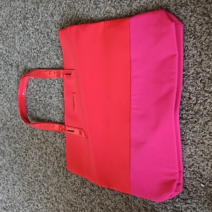 Lancome‎ Red and Pink Bag